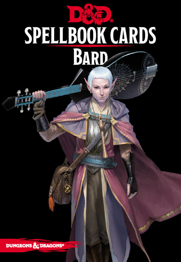 Dungeons & Dragons 5E: Bard Spellbook Cards