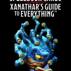 Dungeons & Dragons 5E: Xanathar's Guide to Everything Spellbook Cards