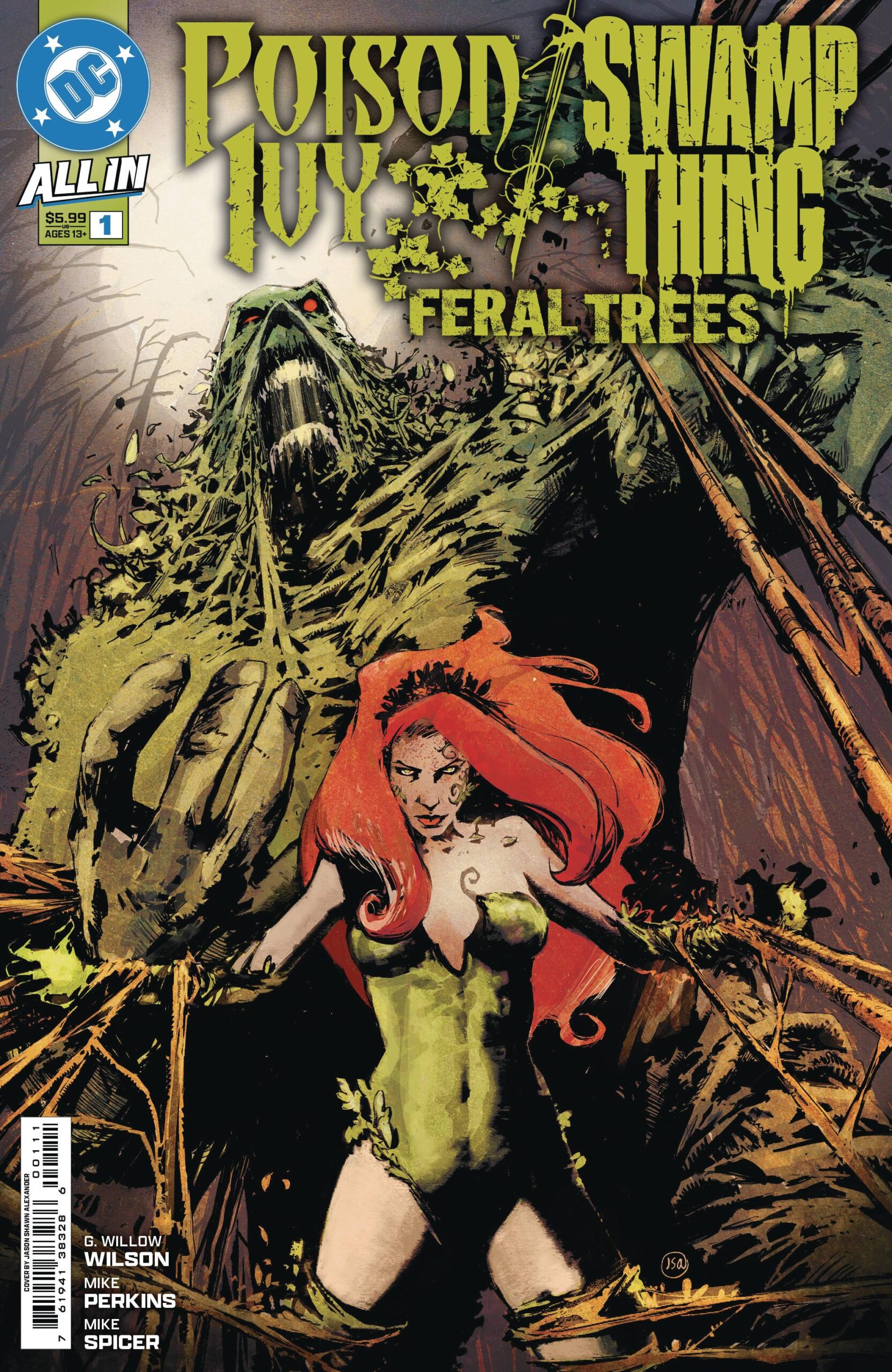 Poison Ivy/Swamp Thing: Feral Trees #1